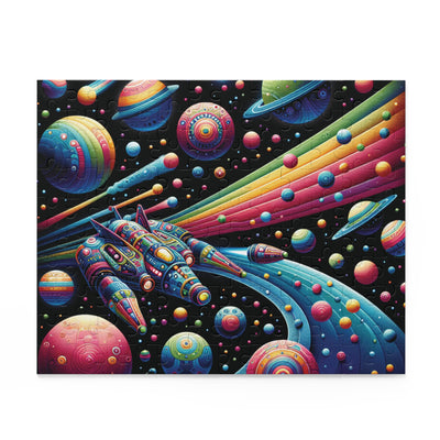 Kid's Super Fun Rainbow Space Puzzle (120, 252, 500-Piece)