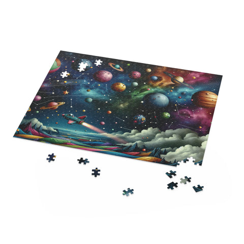 Whimsical Solar System Puzzle (120, 252, 500-Piece)