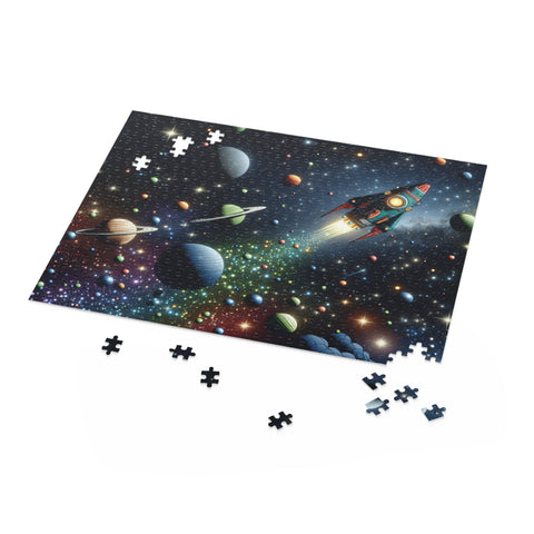 Colorful Space Puzzle (120, 252, 500-Piece)