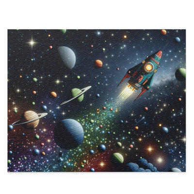 Colorful Space Puzzle (120, 252, 500-Piece)