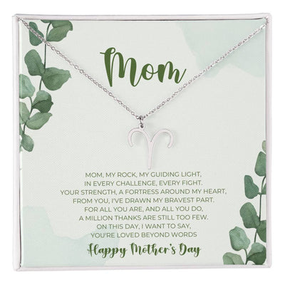 Zodiac Necklace for Mother's Day
